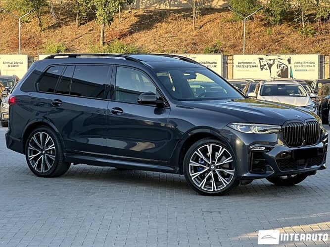 BMW X7 3.0d 2021 doar la InterAuto