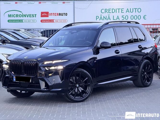 BMW X7 4.0i 2024 doar la InterAuto