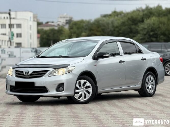 Toyota Corolla 2013 doar la InterAuto