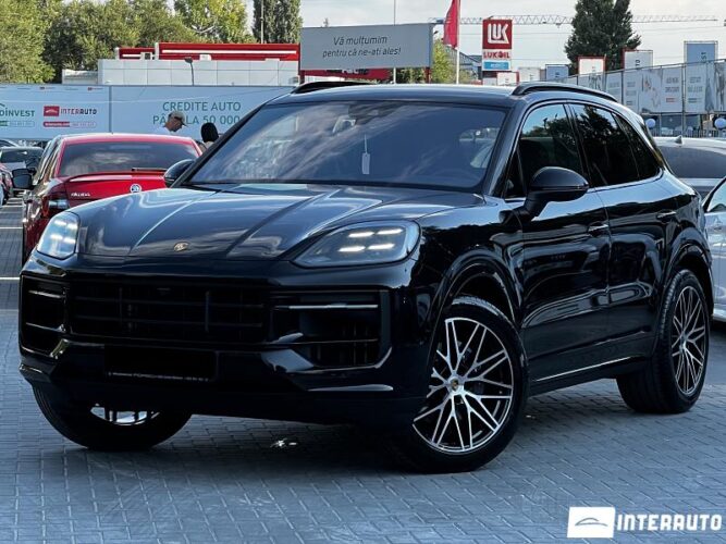 Porsche Cayenne 2024 doar la InterAuto