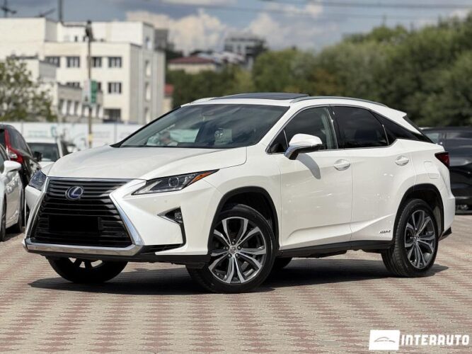 Lexus RX 450h 2017 doar la InterAuto
