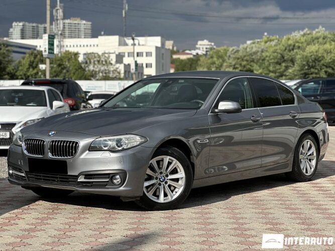 BMW 525 2014 doar la InterAuto