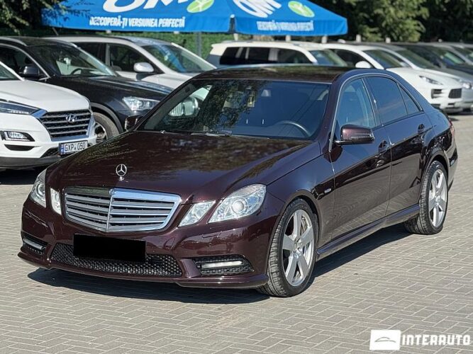 Mercedes E 220 2012 doar la InterAuto